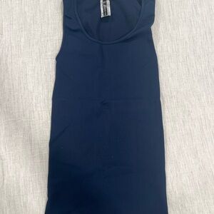 Navy Blue Compression Tank